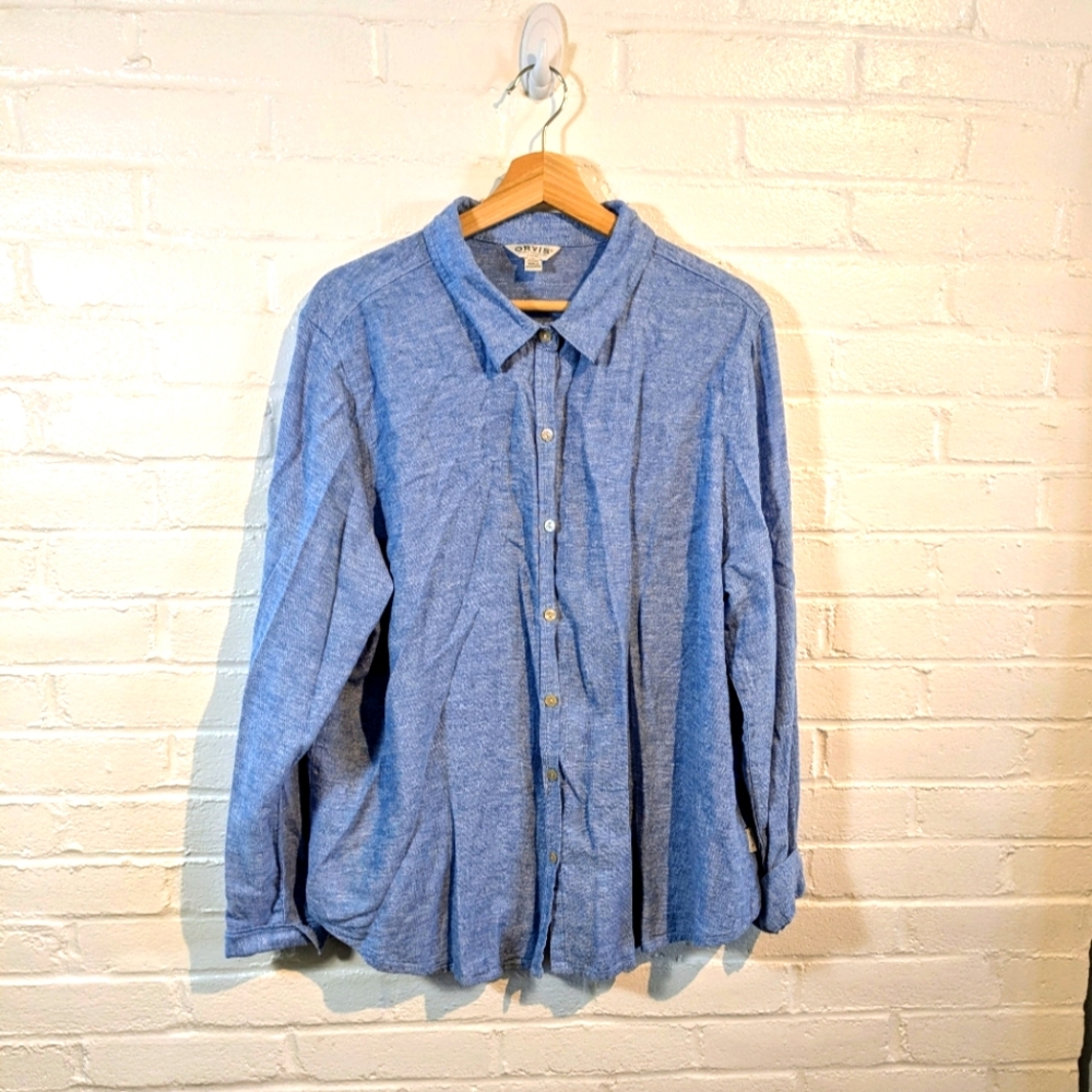 Women's Blue Casual Shirt